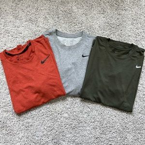 Nike Dri-Fit t-shirts - all Large